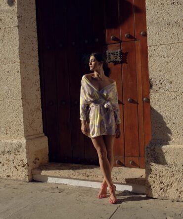 Alma Mini Dress Blonde