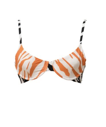 Bralette zebra bicolor